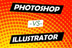 Photoshop vs. Illustrator