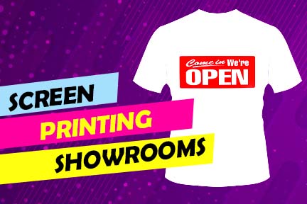 Screen Printing Showrooms