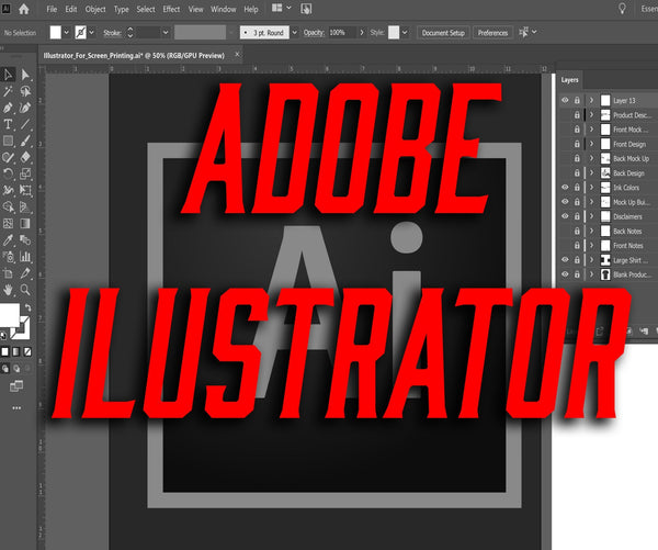 Adobe Illustrator for Screen Printing
